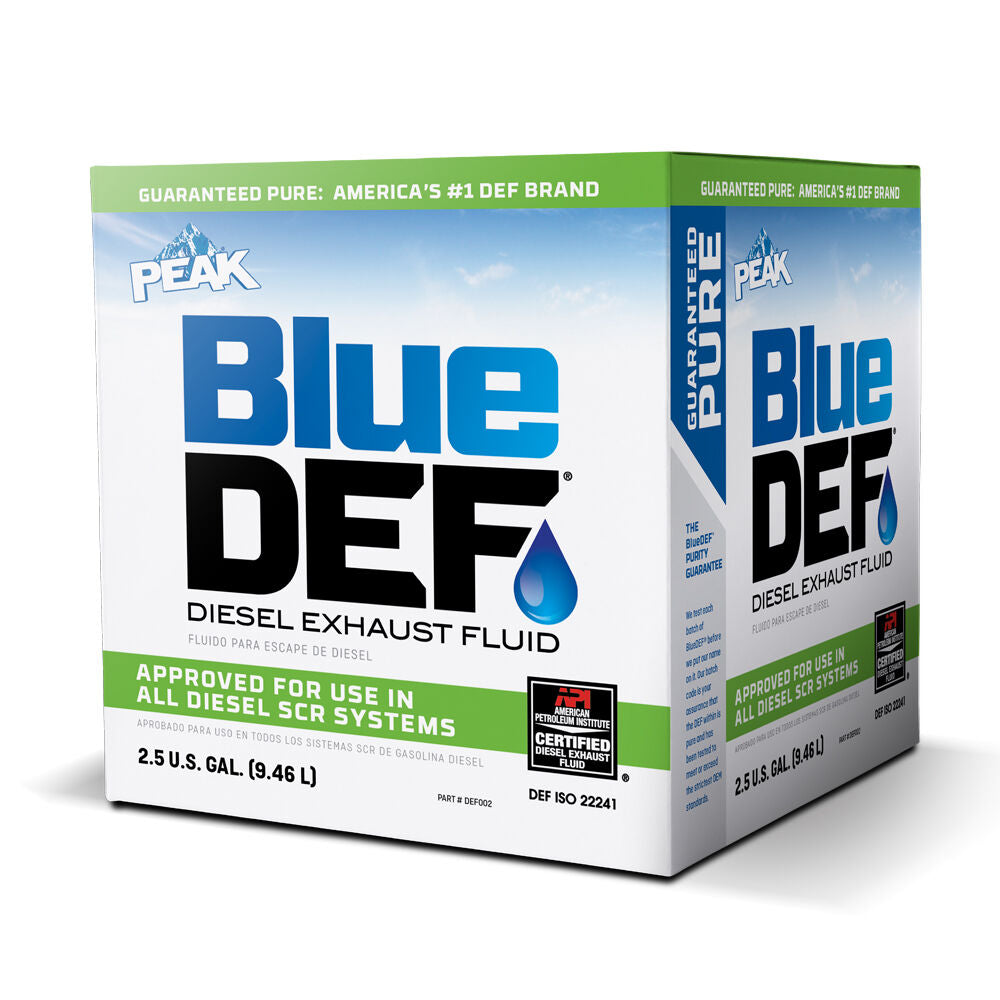 PEAK BlueDEF Diesel Exhaust Fluid – 2.5 Gallon